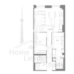 2L-C - Heritage Lofts(404-405) 6 2L-C - Heritage Lofts(404-405) Wonder-Condos-Model-suite-2L-C-floorplan