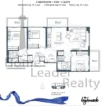 The-Highmark-Condos-1305-B-floorplan