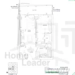 1105 1B+D 31 1105 1B+D Thompson-Towers-Condos-1105-1B+D-floorplan