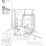 Park-Place-Condos-S09-(1Bed+Den+Walk-in Closet)-floorplan