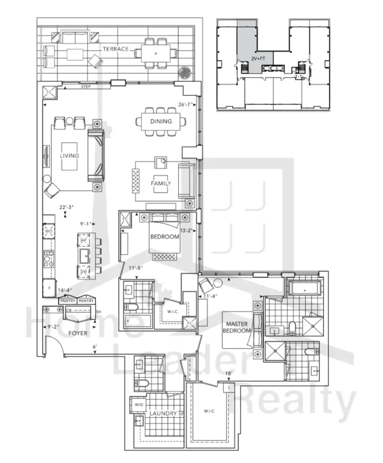 The-Well-Condos-2V+FT-floorplan