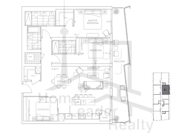 The-Well-Condos-3C-floorplan