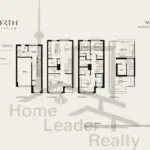North on Bayview | Terrace Town | 2,259 Sq.Ft. | 3B 7 North on Bayview | Terrace Town | 2,259 Sq.Ft. | 3B North-on-Bayview-townhouse-Model-suite-Terrace-Town-floorplan