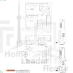 Townhome 107 2B+D 89 Townhome 107 2B+D Thompson-Towers-Condos-Townhome-107-2B+D-floorplan