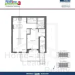 Daniels-Keelesdale-3-Condos-Model-Townhomes Model-A-floorplan