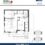 Daniels-Keelesdale-3-Condos-Model-Townhomes Model-B-floorplan