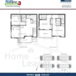 Daniels-Keelesdale-3-Condos-Model-Townhomes Model-D-floorplan