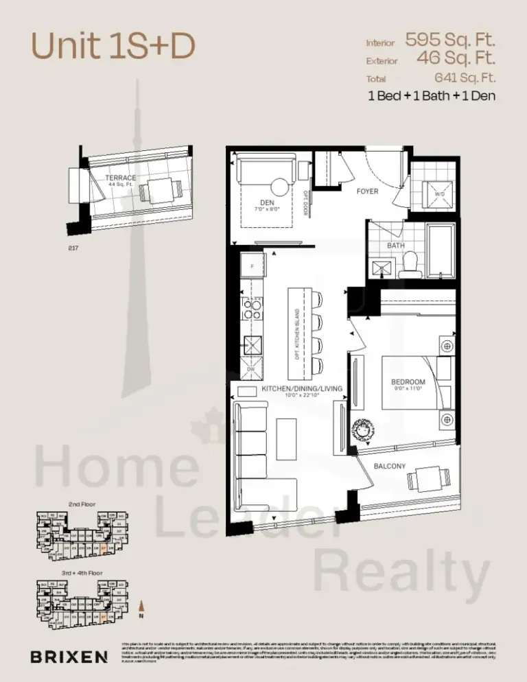 Exhale-Condos-Model-1S+D-floorplan