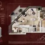 Lincoln-Tower-Condos-FITZGERALD-floorplan