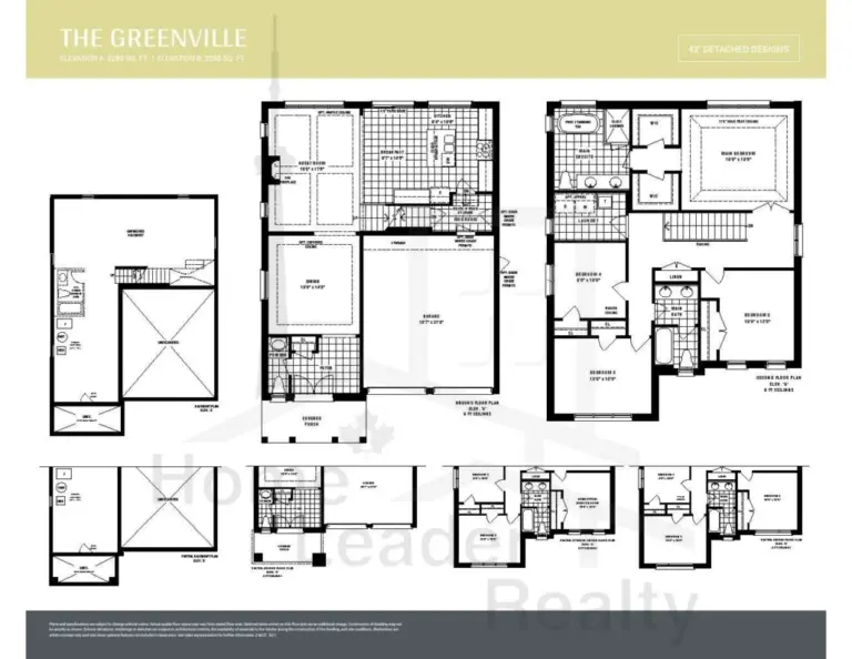 Bondhead-Towns-The Greenville A/B Lot 58-floorplan