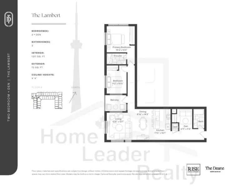 The-Deane-Condos-The-Lambert-floorplan