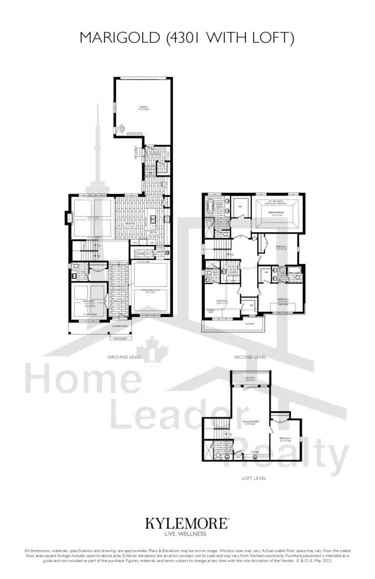 Angus-Glen-South-Marigold w/Loft C-floorplan