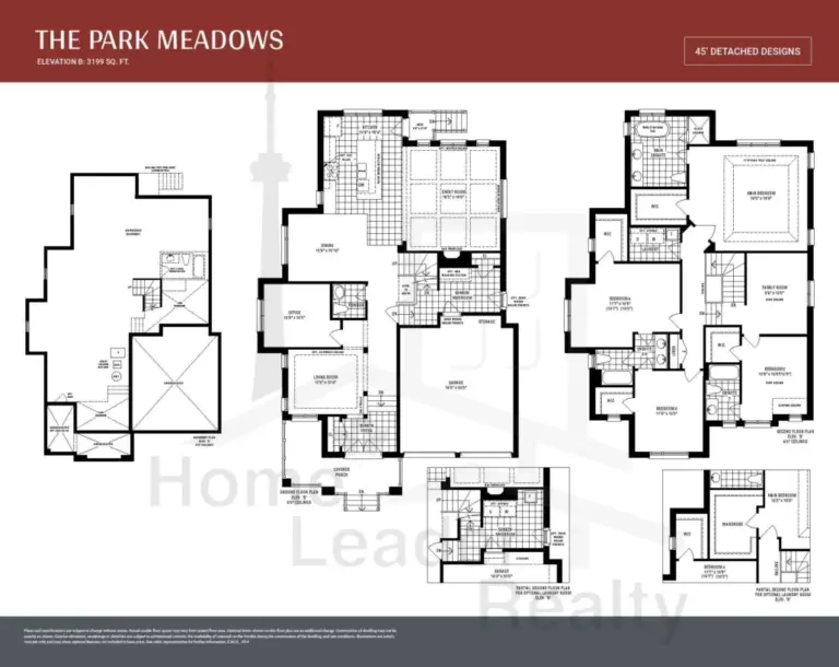 Bondhead-Towns-The Park Meadows A/B Lot 100-floorplan