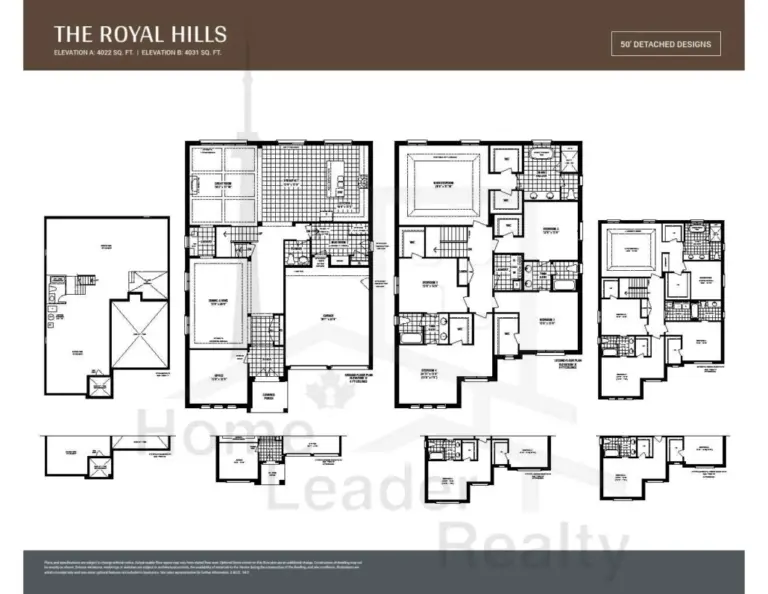 Bondhead-Towns-The Royal Hills A/B Lot 113-floorplan