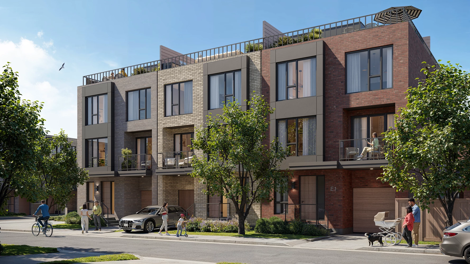 The Winston Collection Townhomes+Block+E