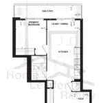 U.C. Tower 3-Unit 28 Level 6-floorplan