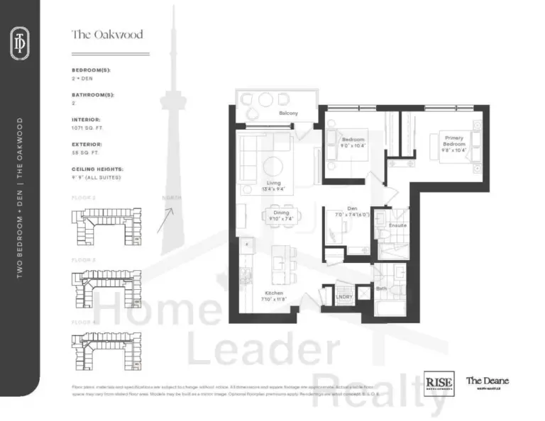 The-Deane-Condos-The-oakwood-floorplan