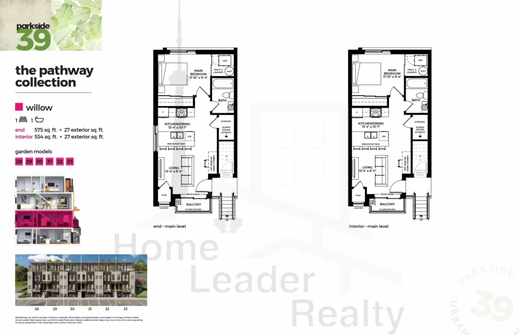 Parkside39-Towns-Model-Suite-Willow-end-location-floorplan