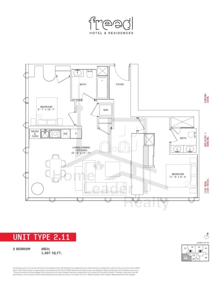 Freed Hotel-&-Residences-Condos-2.11-floorplan
