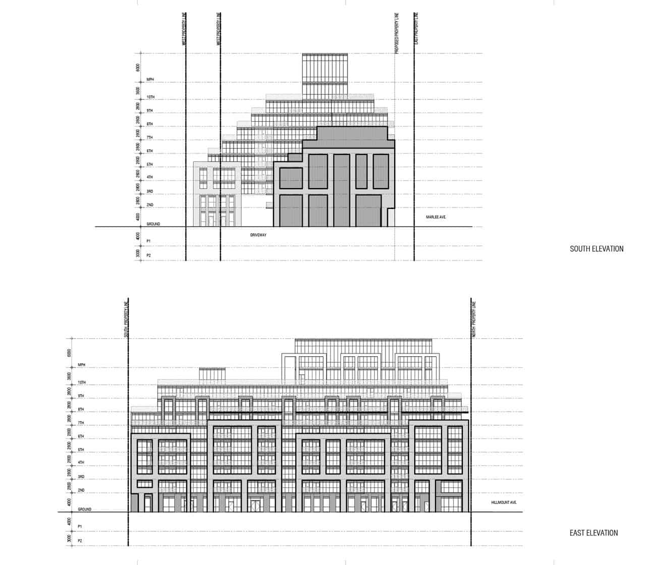 Club 285 Condos Sketch