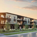 Argyle Village Towns Streetscape View of Unit Exteriors