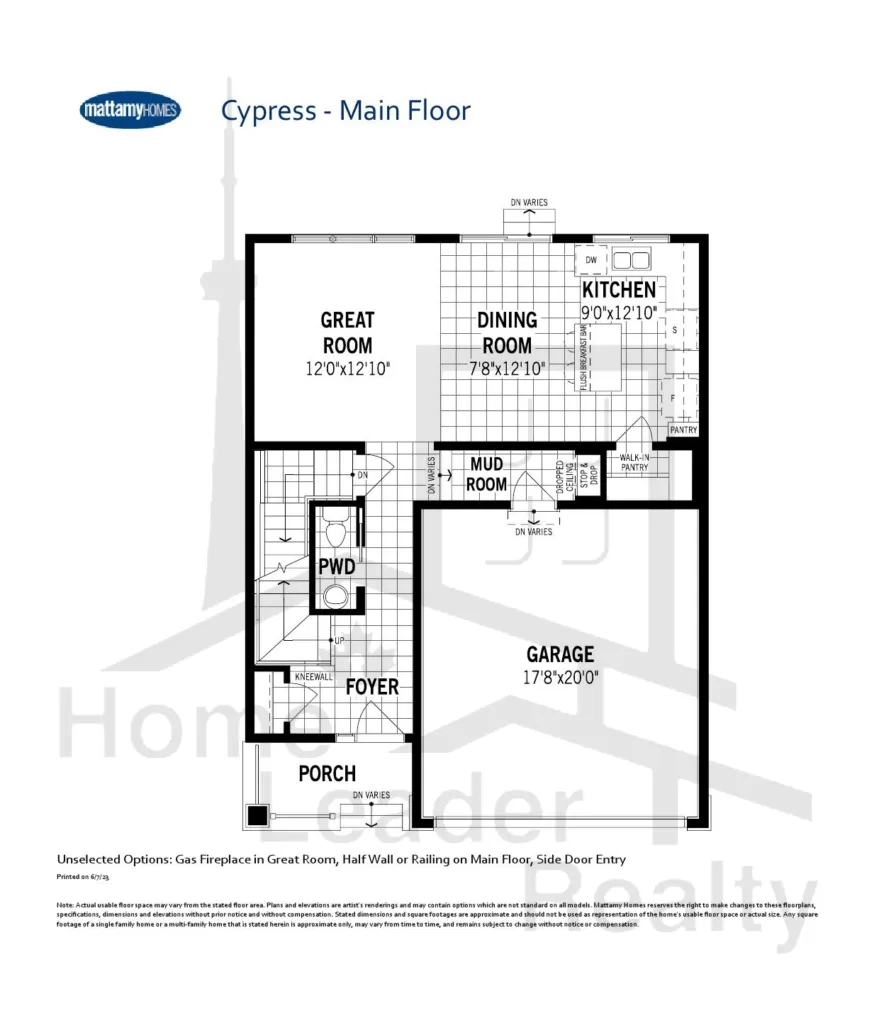 Yorkville-Homes-Model-TheCypress-floorplan