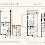 Honeystone-Towns-LT03 END-The-Eucalyptus End -floorplan