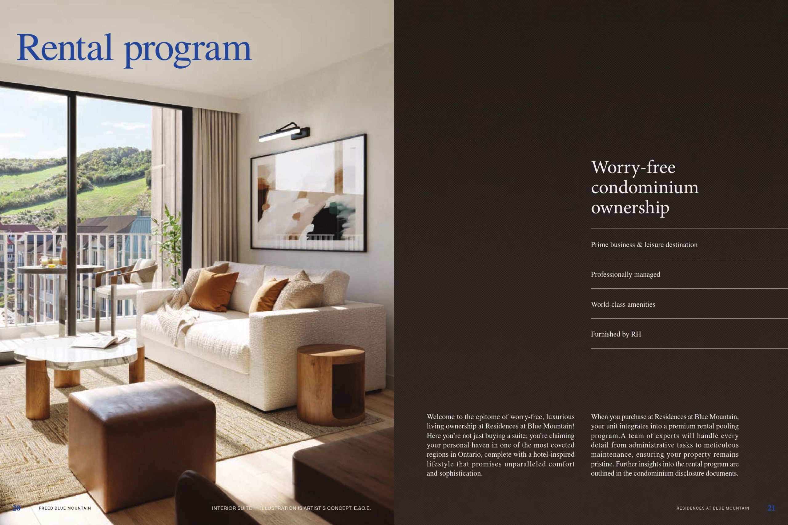 Freed Blue Mountain Brochure 09