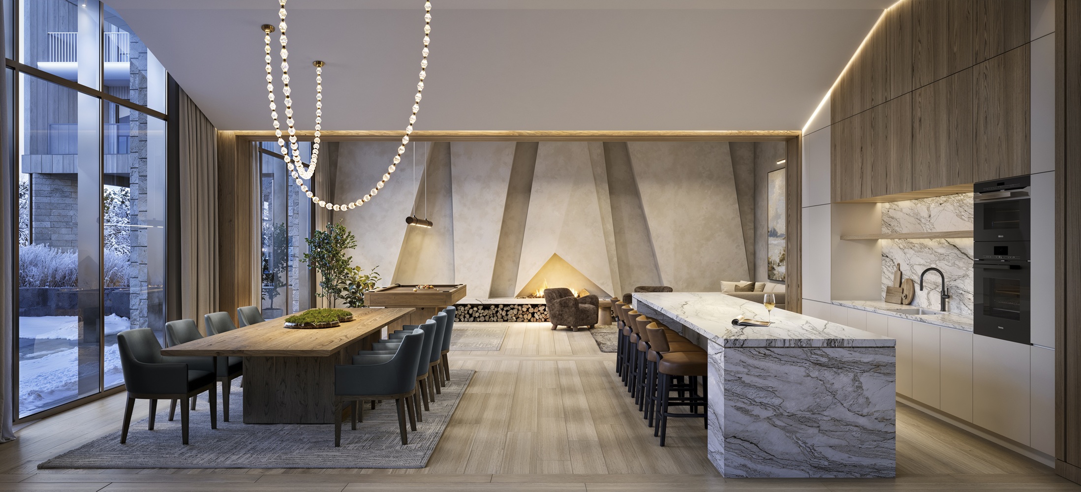 Freed Blue Mountain – Party Room 2