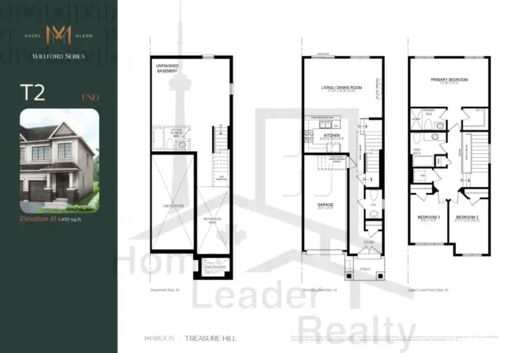 The-Marquis-Collection-Towns-Model-T2-END,EL, A1-floorplan