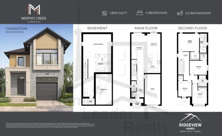 Moffat-Creek-Townhomes-The-Carnation-Elevation A-(4Beds)-floorplan