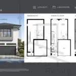 The Hibiscus Elevation A 25 The Hibiscus Elevation A Moffat-Creek-Townhomes-The-Hibiscus-Elevation-A-floorplan