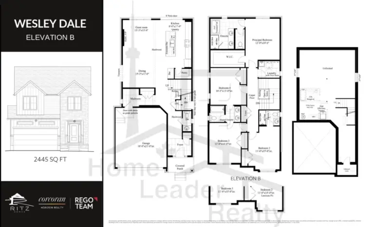 Southpoint-Homes-Wesley-Dale-Elevation-B-floorplan