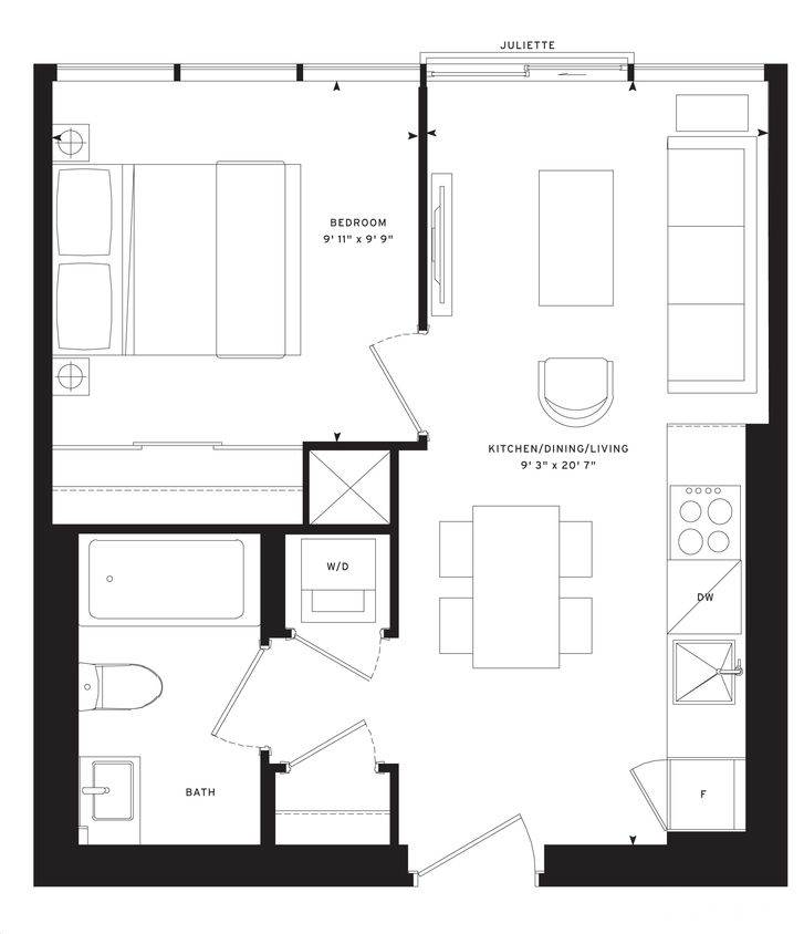 55-Mercer-Condo-469-SqFt-floorplan
