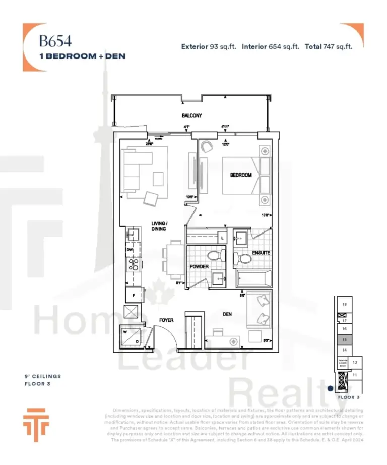 Thompson-Towers-2-Unit-315-B651-floorplan