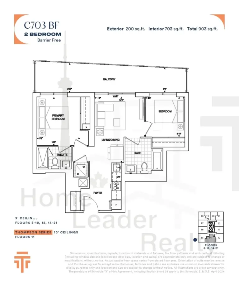Thompson-Towers-2-Unit-714-C703BF-floorplan