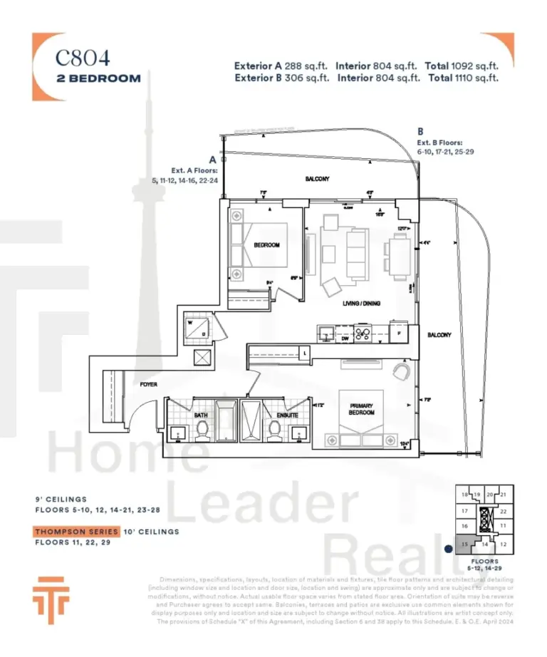 Thompson-Towers-2-Unit-2015-C804-floorplan