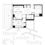 The Design District Condos | Cresting | 620 Sq.Ft. | 2B 1 The Design District Condos | Cresting | 620 Sq.Ft. | 2B The-Design-District-Condos-Tower-A-Unit-601-Cresting-floorplan