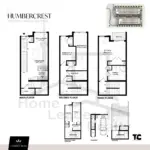 The-Towns-of-Lambton-Mills-HUmbercrest-Interior-Courtyard Collection-floorplan