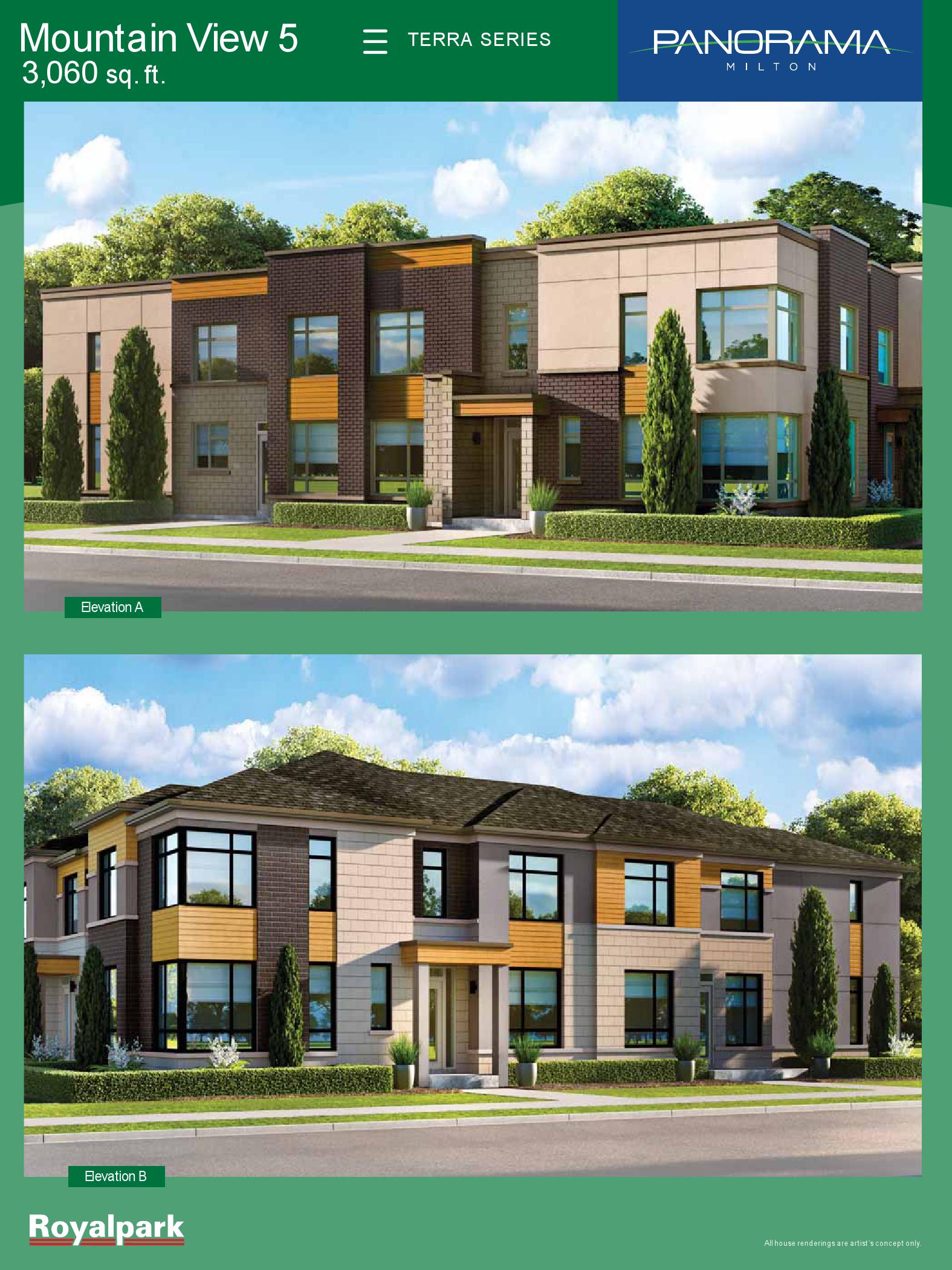 Panorama Homes Milton Exterior Elevation