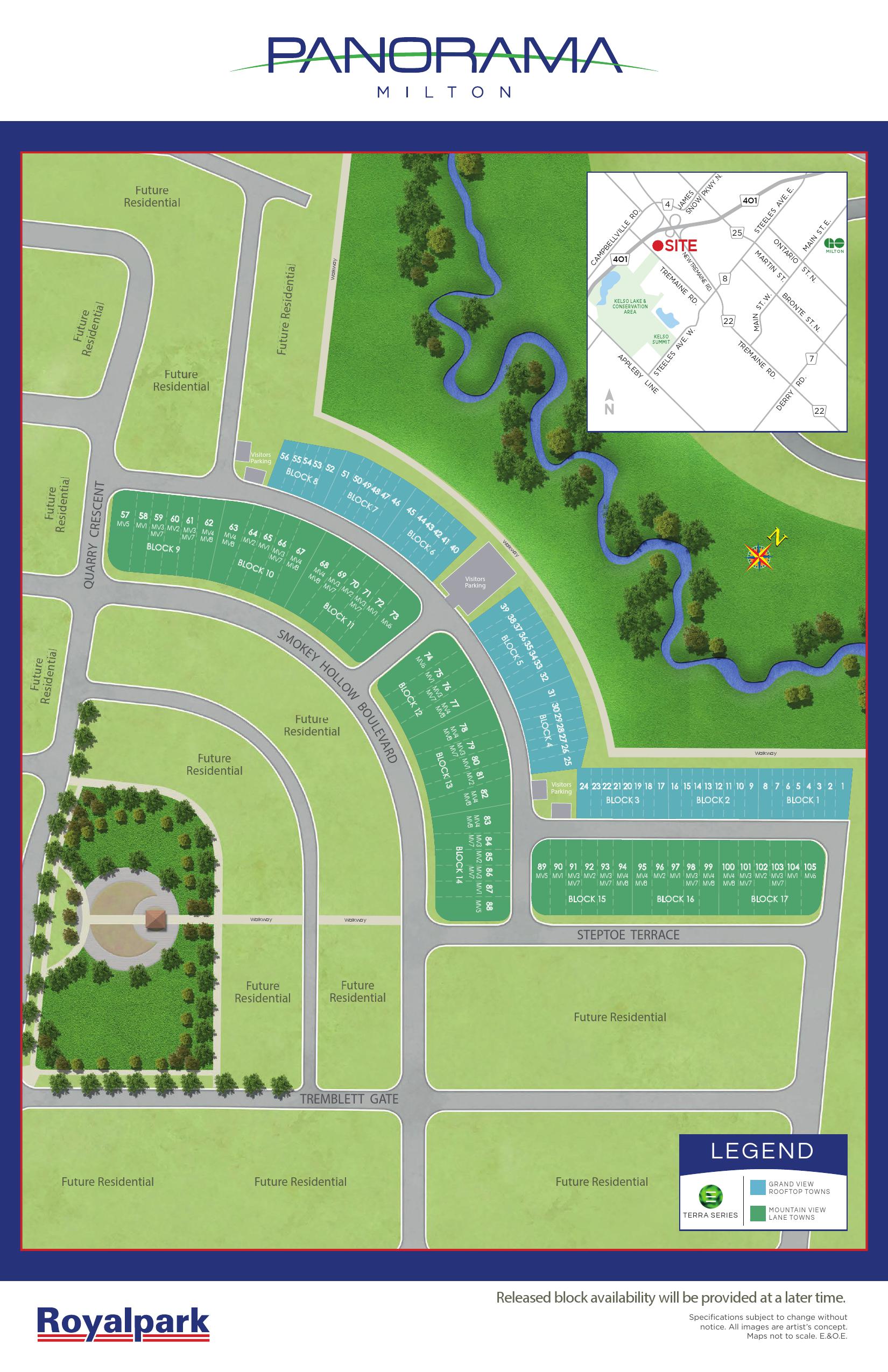 PANORAMA - Site Plan