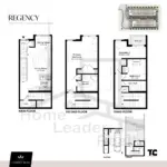 The-Towns-of-Lambton-Mills-Regency-Interior-Courtyard Collection-floorplan