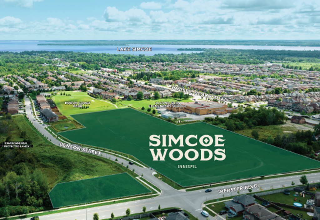 Simcoe Woods Homes Site Plan