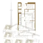 Yonge-City-Square Condos-B444-Fairways-Tower-Collection-floorplan