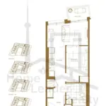 Yonge-City-Square Condos-B537-City-Tower-Collection-floorplan