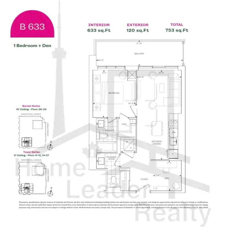 Burnet-Condos-at-Rise & Rose-B633-1B+D-floorplan