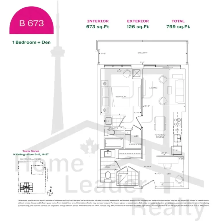 Burnet-Condos-at-Rise & Rose-B673-1B+D-floorplan