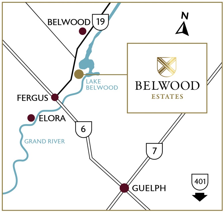 Belwood Estates Map