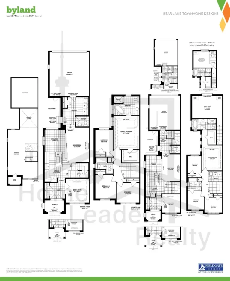 Whitby-Meadows-BLK-89-TH5-Byland End-Elev B-floorplan