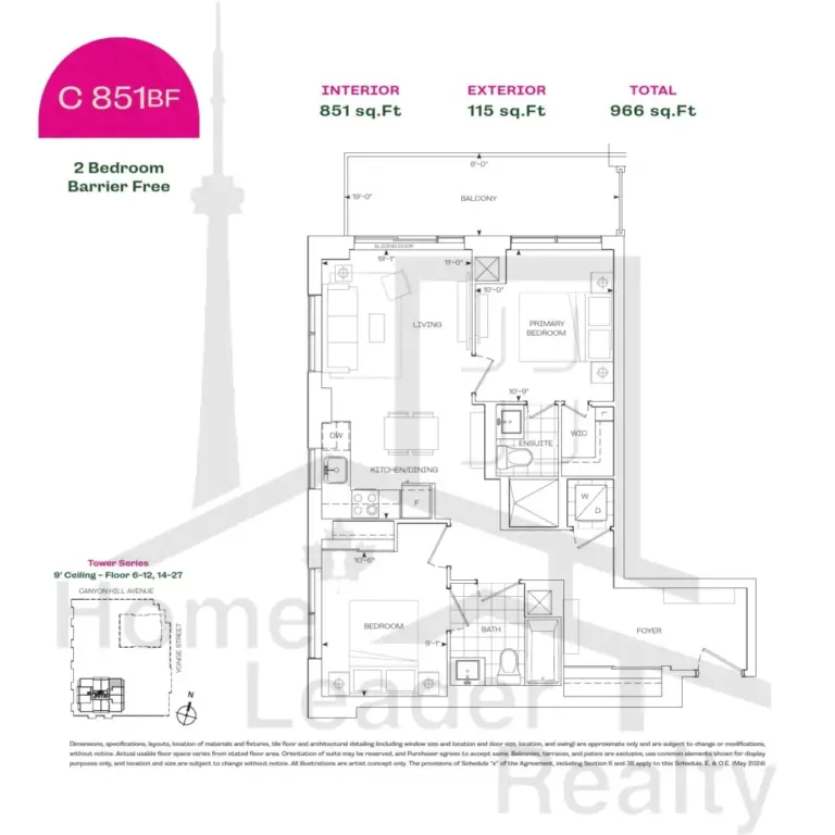 Burnet-Condos-at-Rise & Rose-C851/BF-2B-floorplan